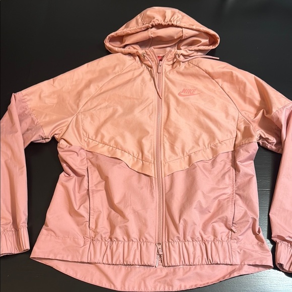 Nike Pink Utility/windbreaker Jacket with Hood - Picture 1 of 9